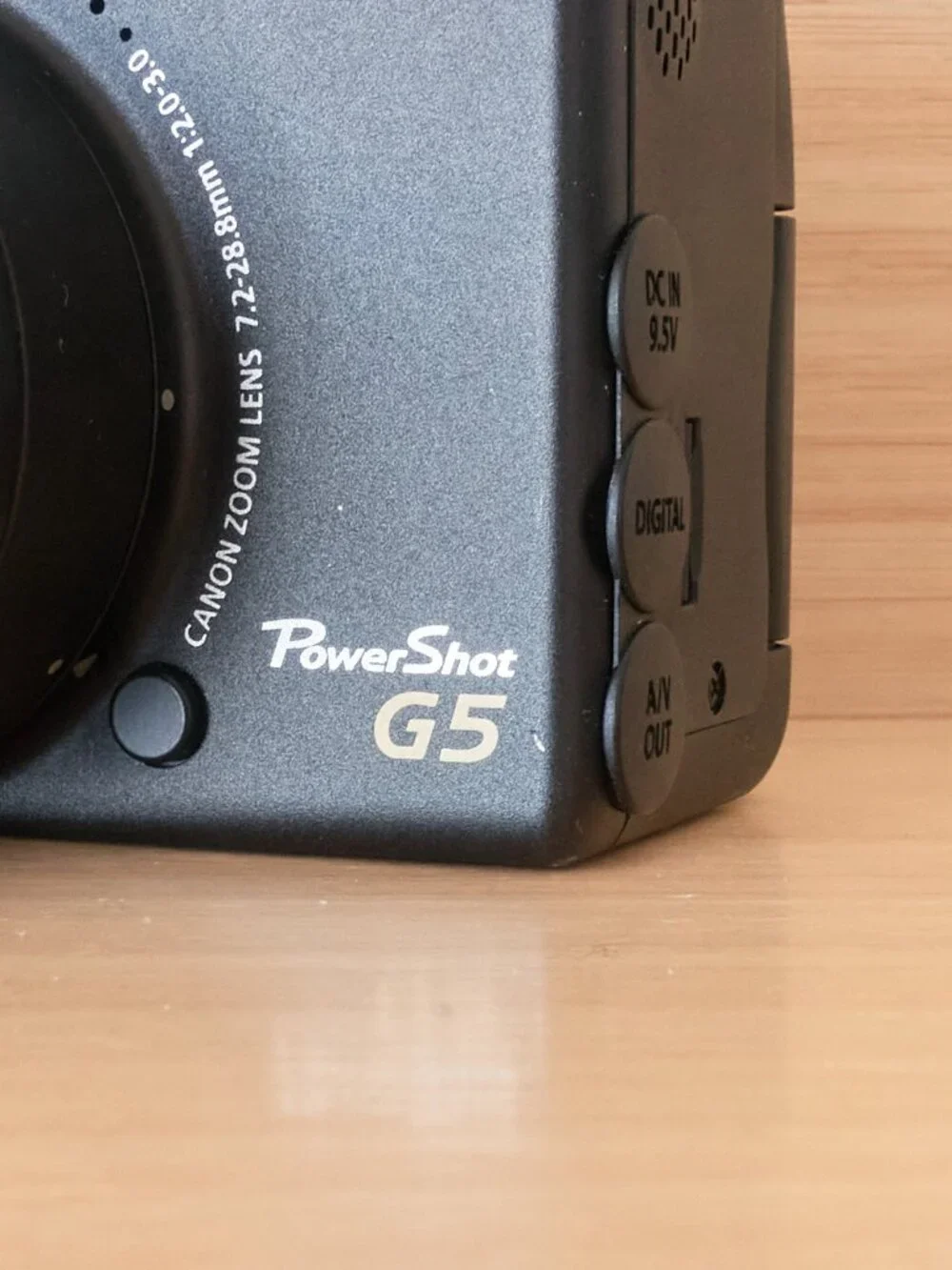 Canon PowerShot G5 Digital Camera Black 5.0MP 4x Optical Zoom Tested - Picture 5 of 12